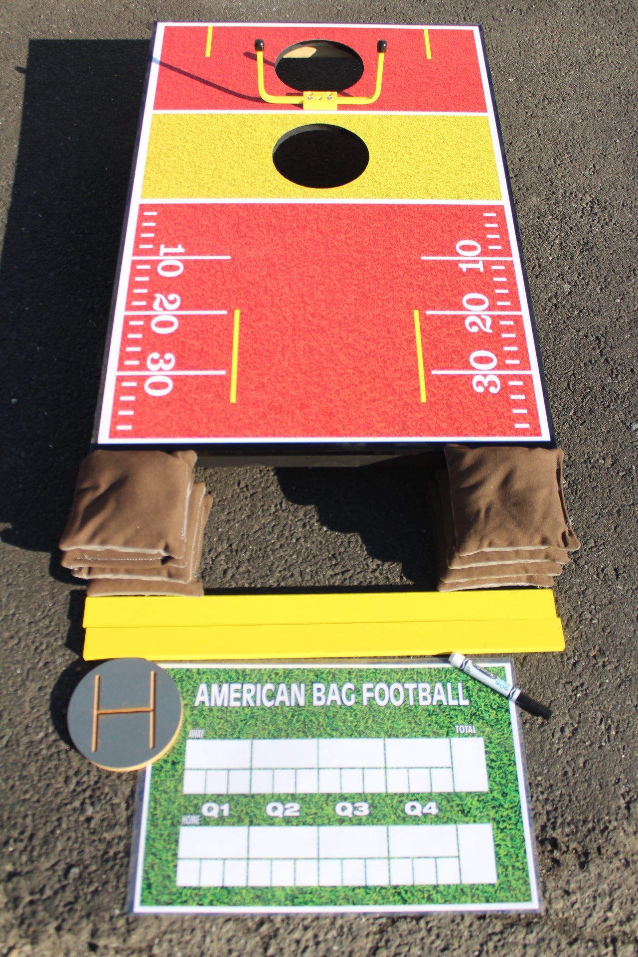 Custom Solo Board Set - American Bag Football